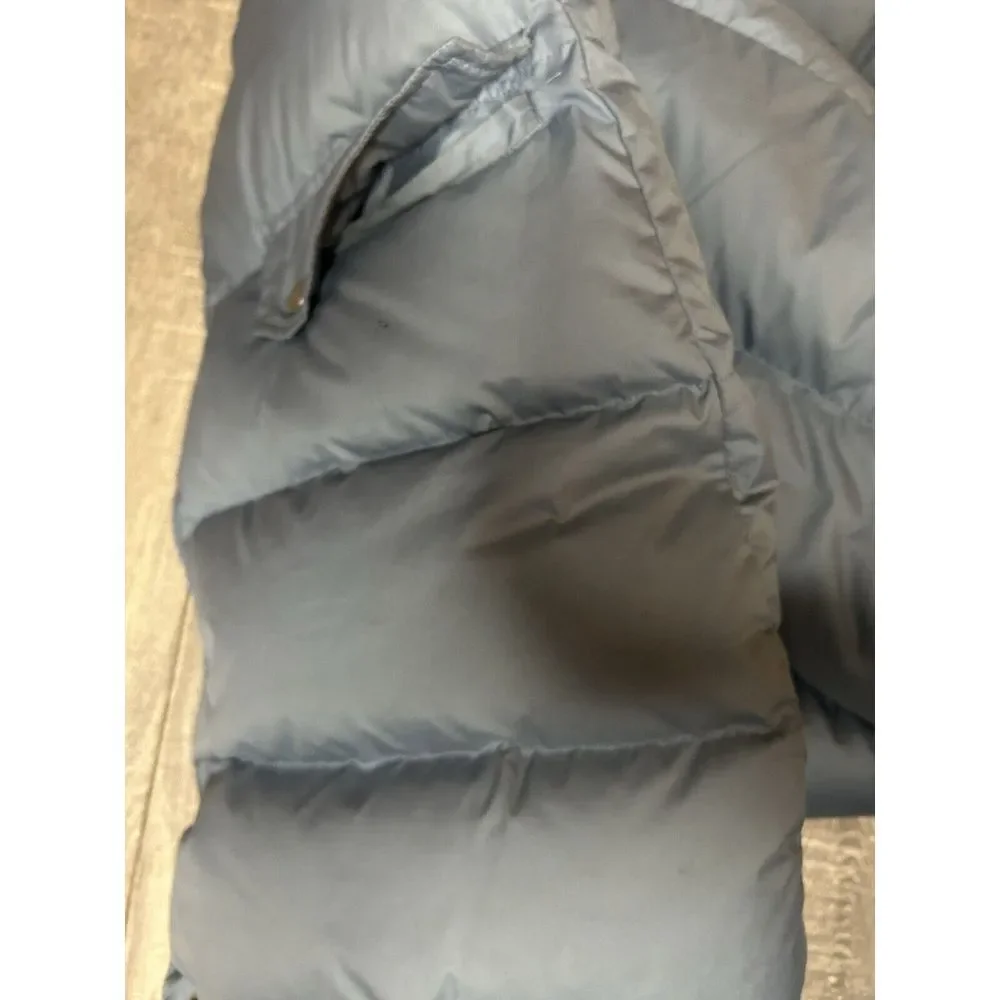 Lauren Ralph Lauren Down Quilted  Full Zip Puffer Parka‎ Coat Jacket Blue Sz L